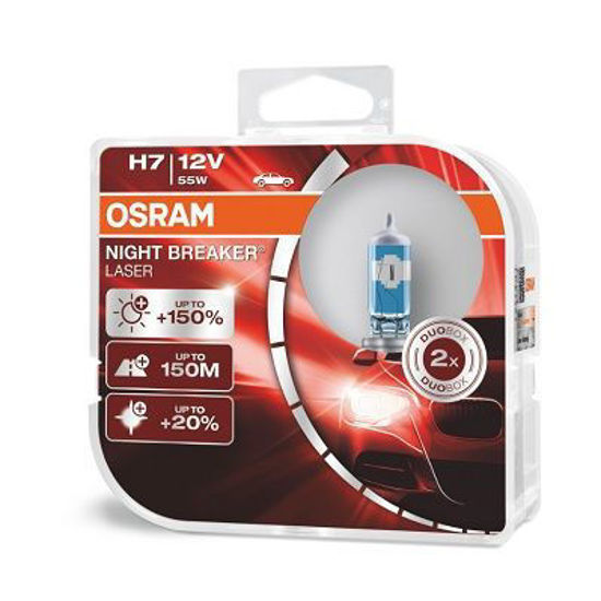 Εικόνα από OSRAM H7 (SET) NIGHT BREAKER® LASER ''NE