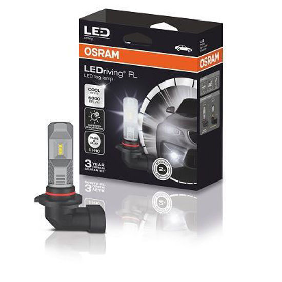 Picture of ΛΑΜΠΑ LED (SET) H10 COOL WHITE 6000K 12V