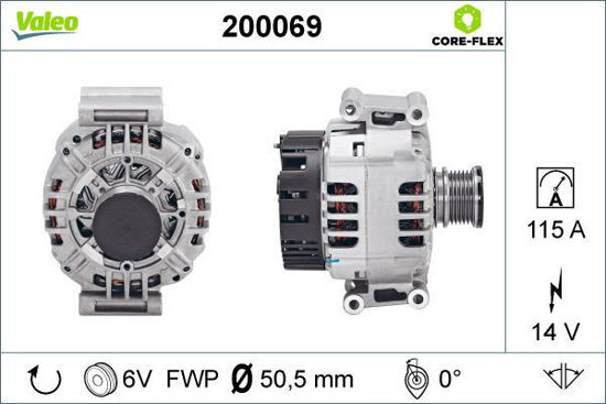 Εικόνα από ALTERNATOR MERCEDES 115A -120A SPRINTER