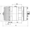 Εικόνα από COMPRESSOR  SD7H15 A2 24V