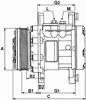 Picture of COMPRESSOR  Massey Ferguson SD7 B10 A2