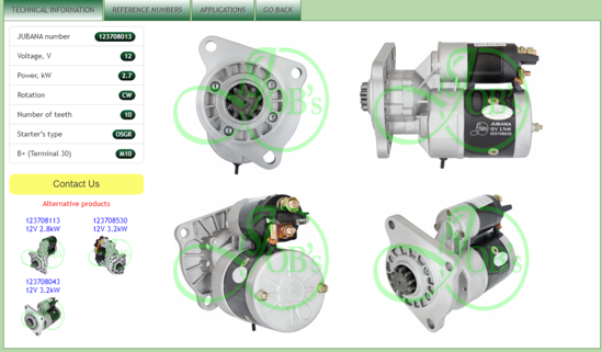 Picture of STARTER FERGUSON 12V 10Δ 3,2Kw G/R