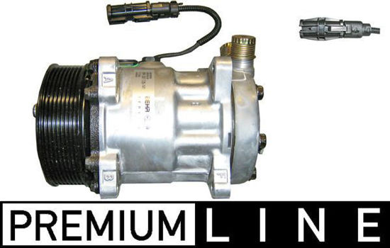 Εικόνα από COMPRESSOR SD7H15 PV8 24V  MAN  SANDEN