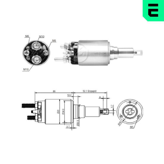 Picture of MΠOYTON MIZAΣ BOSCH 24V ΜΑΚΡΥ 241-261-