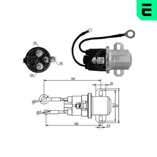 Εικόνα από ΜΠΟΥΤΟΝ ZM ΜΙΖΑΣ MITSUBISHI 24V