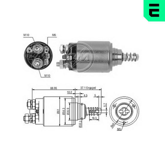 Εικόνα από ΜΠΟΥΤΟΝ ZM ΜΙΖΑΣ BOSCH 24V