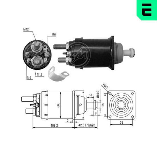 Εικόνα από MΠOYTON MIZAΣ BOSCH ACTROS 24V 6.7KW